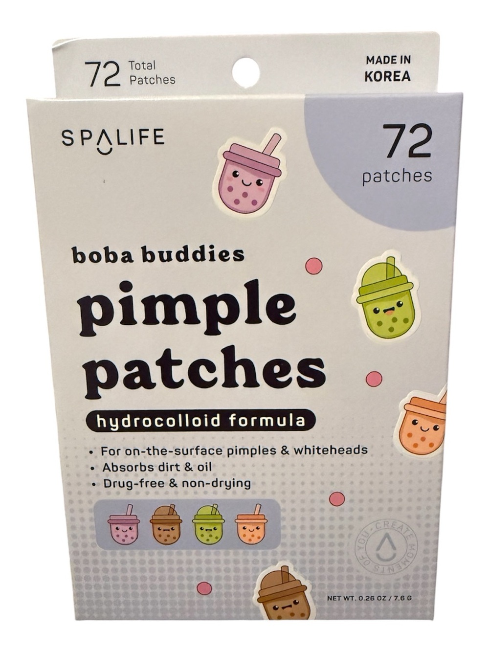 Spalife Boba Buddies Pimple Patches